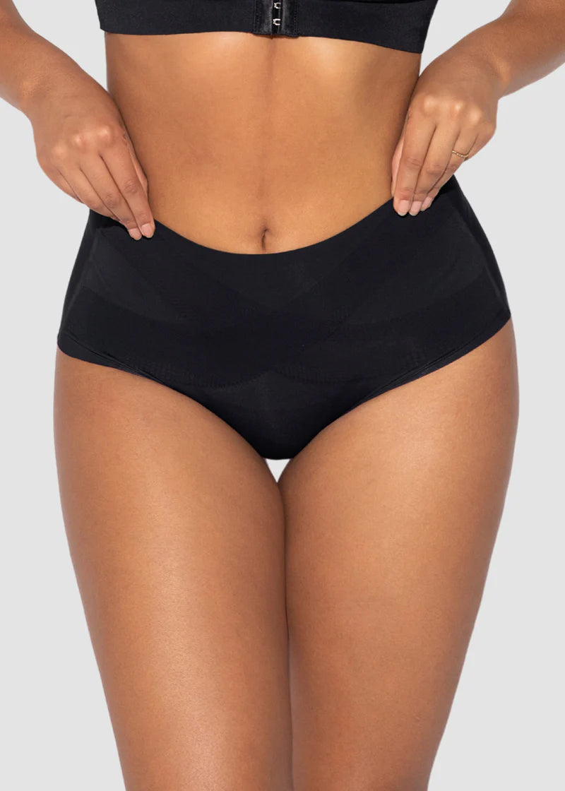Ema-Culotte gainante taille haute sans coutures