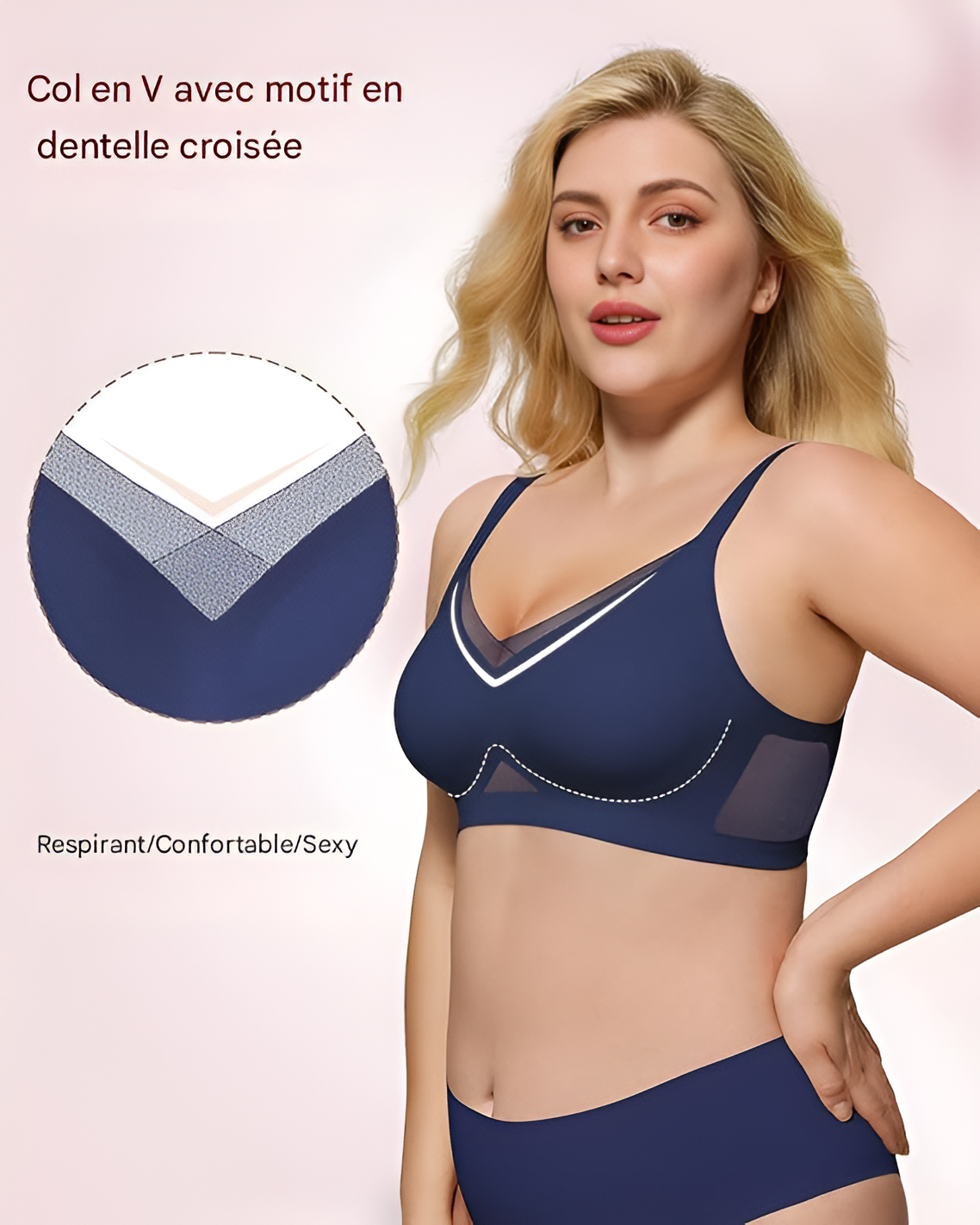 ConfortPlus – Soutien-Gorge à Maintien Parfait Sans Armatures