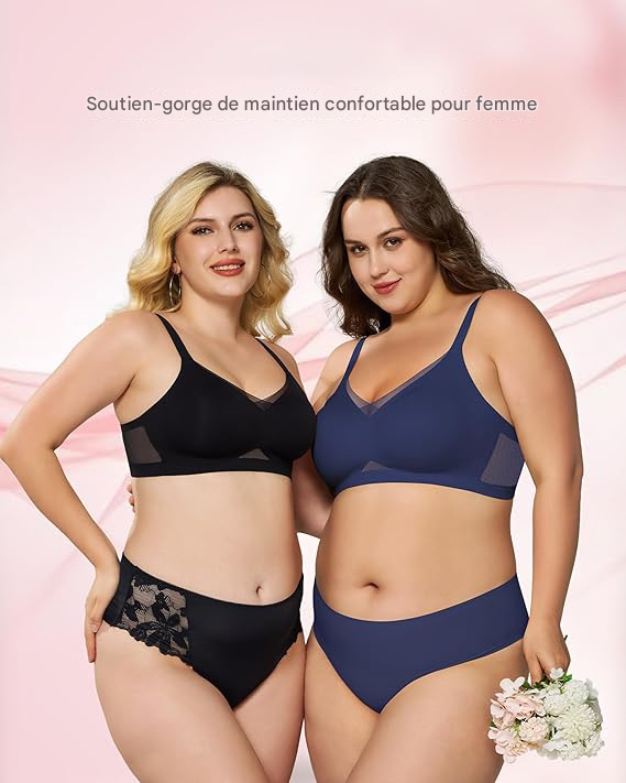 ConfortPlus – Soutien-Gorge à Maintien Parfait Sans Armatures