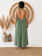 La Robe Dos Nu Camisole — Légère, ajustable, parfaite pour l'été