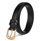 Ceinture Stella — Boucle dorée mate, polyvalente et ajustable- Gratuit 🎁