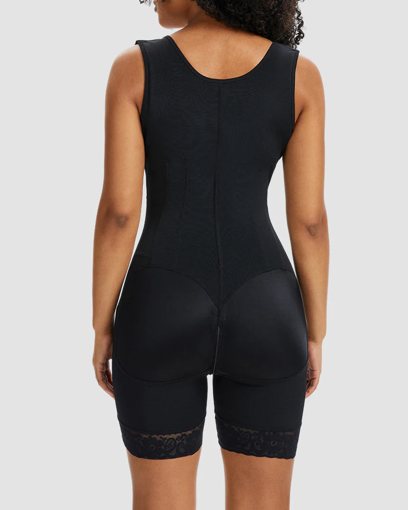 Gaine intégrale PowerMesh double couche à buste ouvert