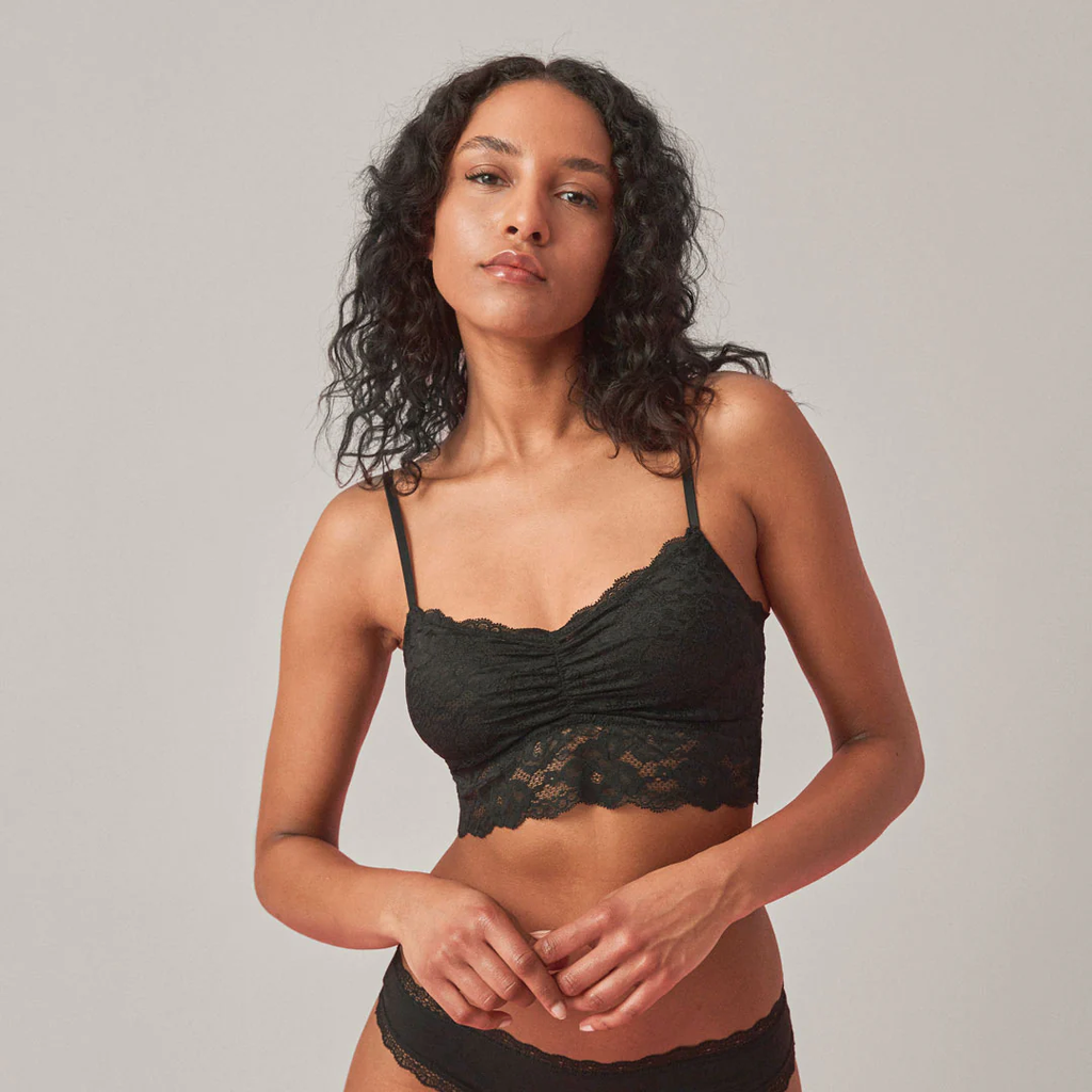 Ultra-comfortable lace bra