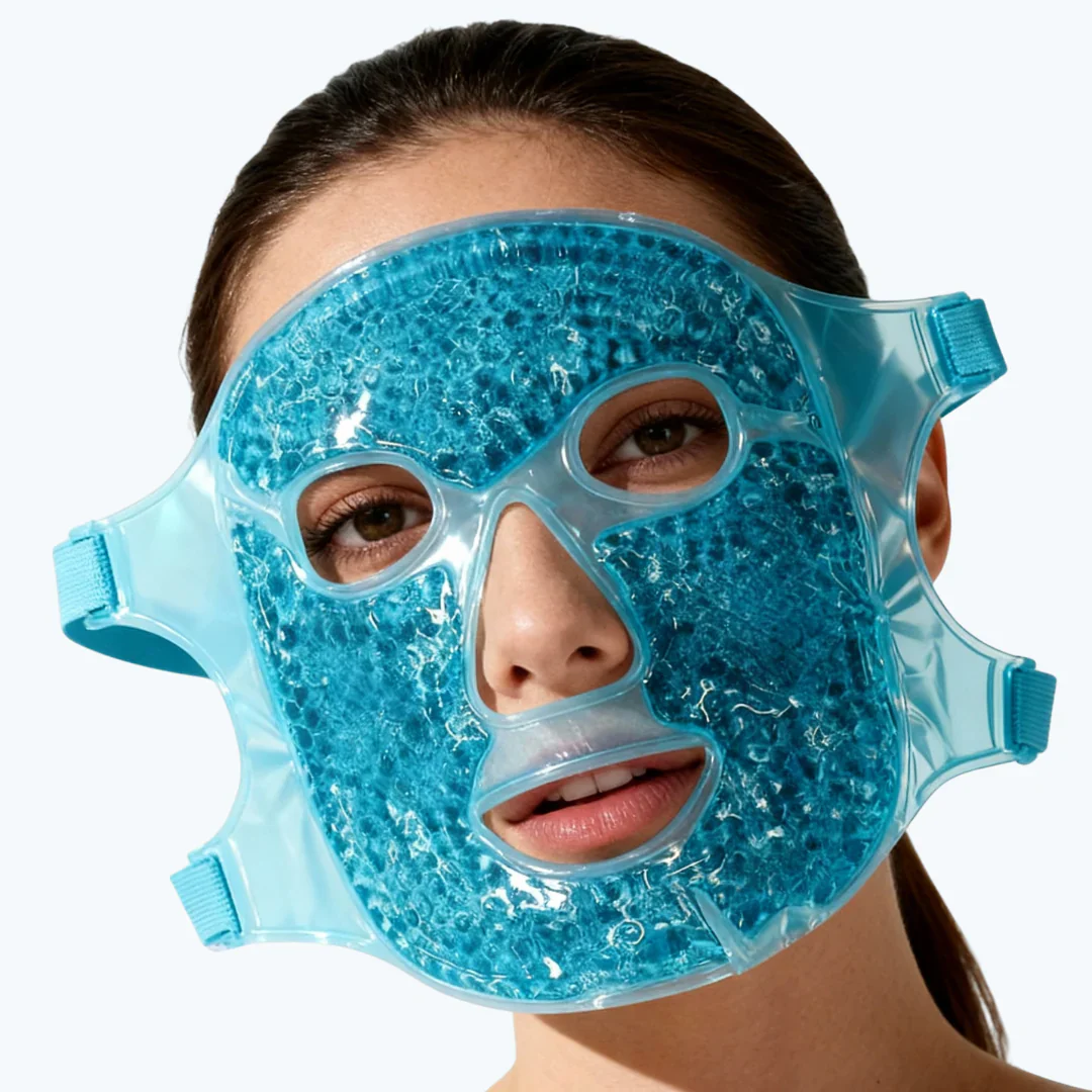 ÉclatGlace™-Masque Gel Thermo Thérapeutique Réutilisable