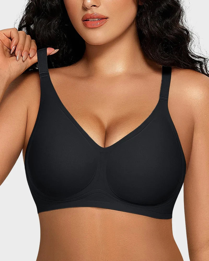Soutien-gorge sans fil en gel, doux et confortable, à bandes lisses