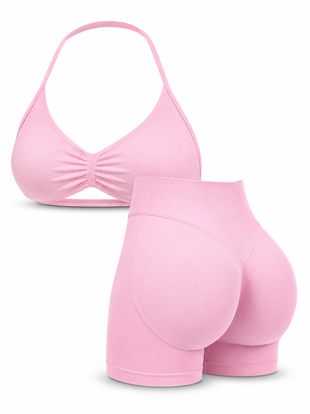 Ensemble Ultra Confort Sans Couture — Brassière + Short
