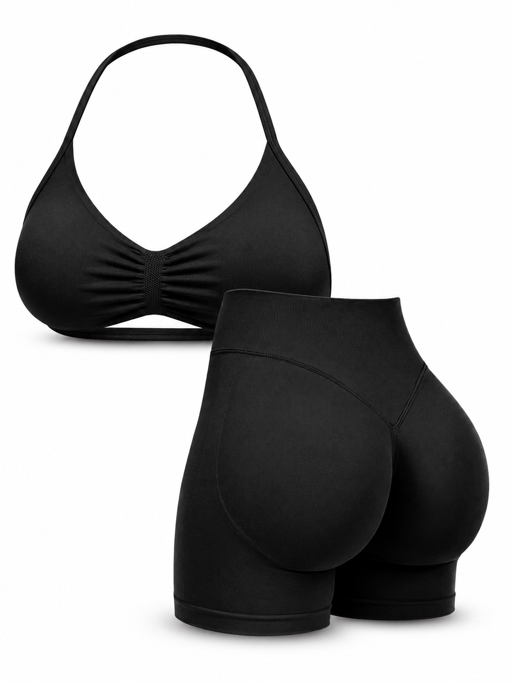 Ensemble Ultra Confort Sans Couture — Brassière + Short