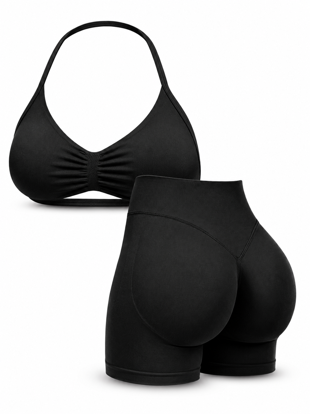 Ensemble Ultra Confort Sans Couture — Brassière + Short
