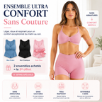 Ensemble Ultra Confort Sans Couture — Brassière + Short