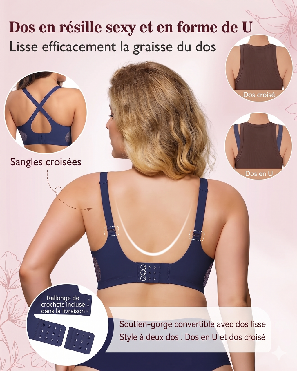 ConfortPlus – Soutien-Gorge à Maintien Parfait Sans Armatures