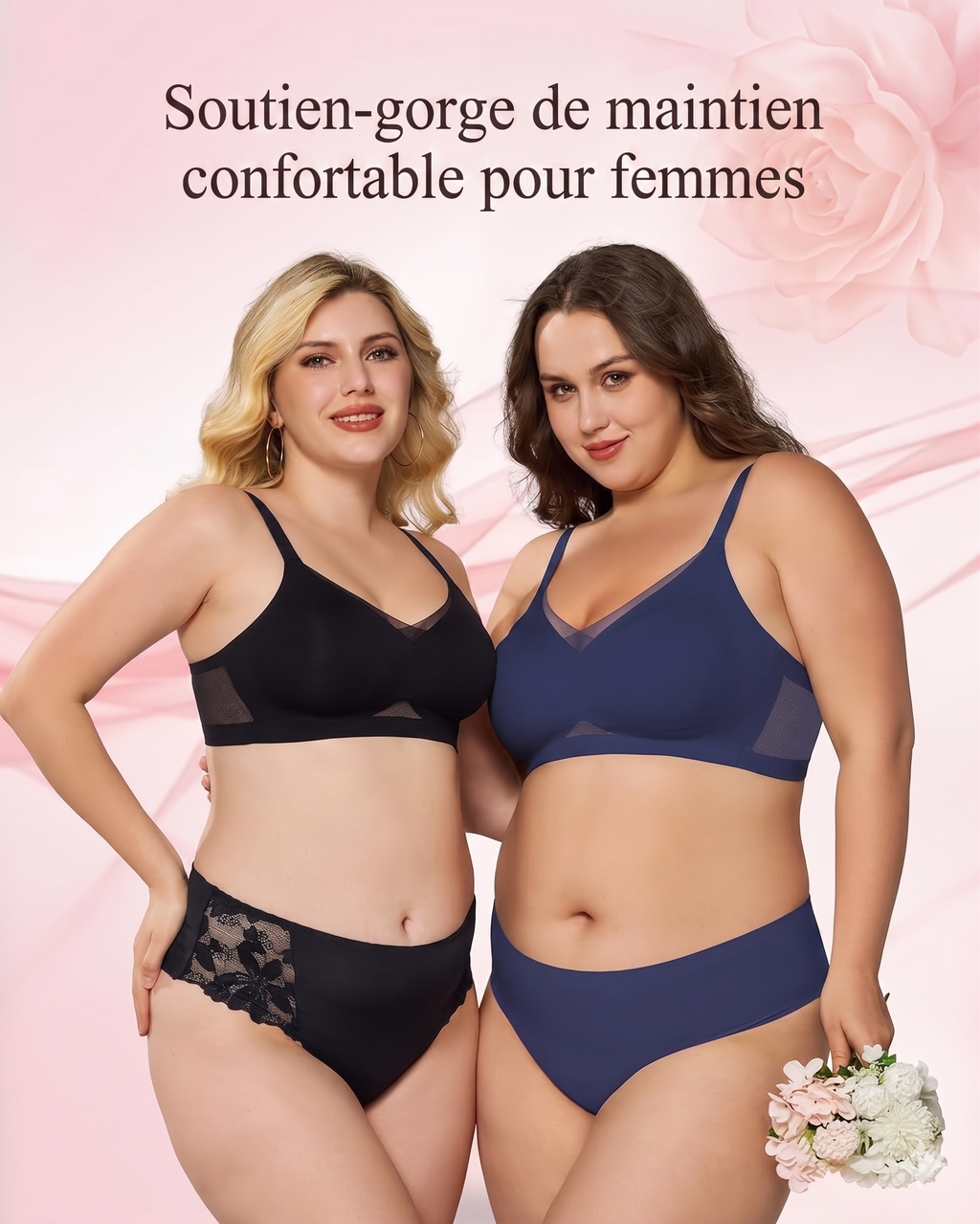 ConfortPlus – Soutien-Gorge à Maintien Parfait Sans Armatures