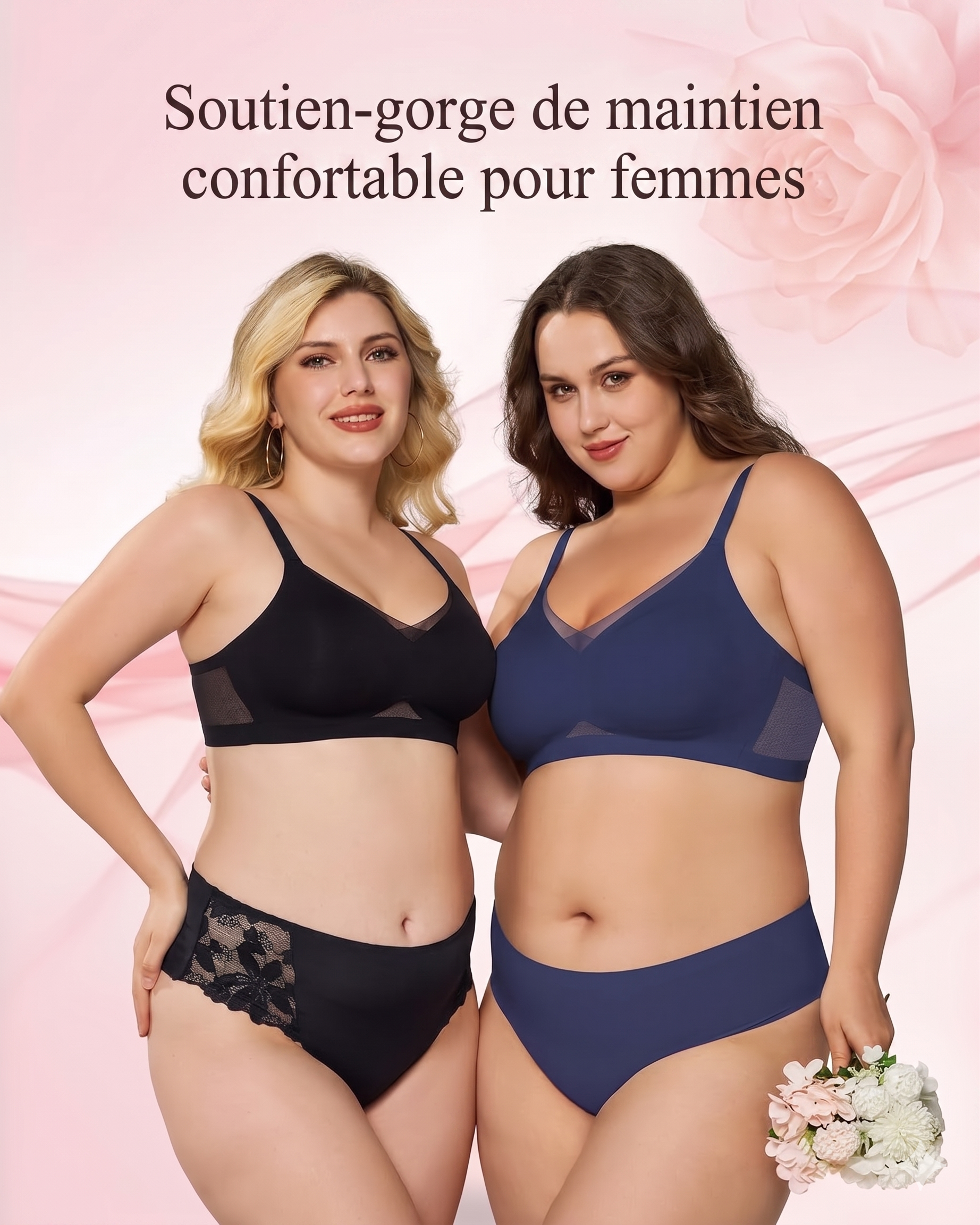 ConfortPlus – Soutien-Gorge à Maintien Parfait Sans Armatures
