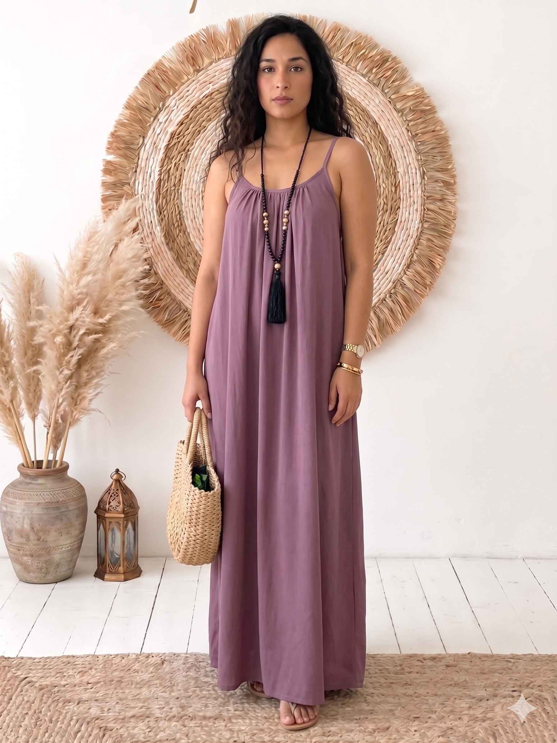 La Robe Dos Nu Camisole — Légère, ajustable, parfaite pour l'été