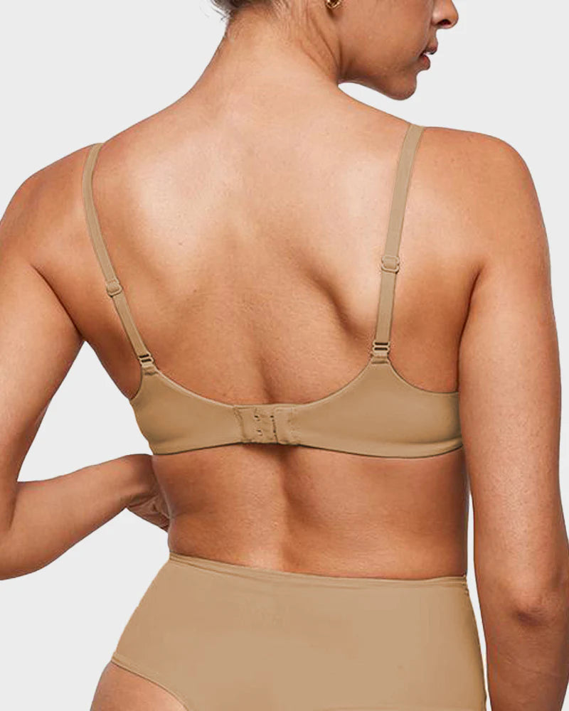 Soutien-gorge balconnet plongeant non doublé avec armatures