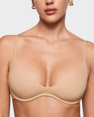 Soutien-gorge balconnet plongeant non doublé avec armatures