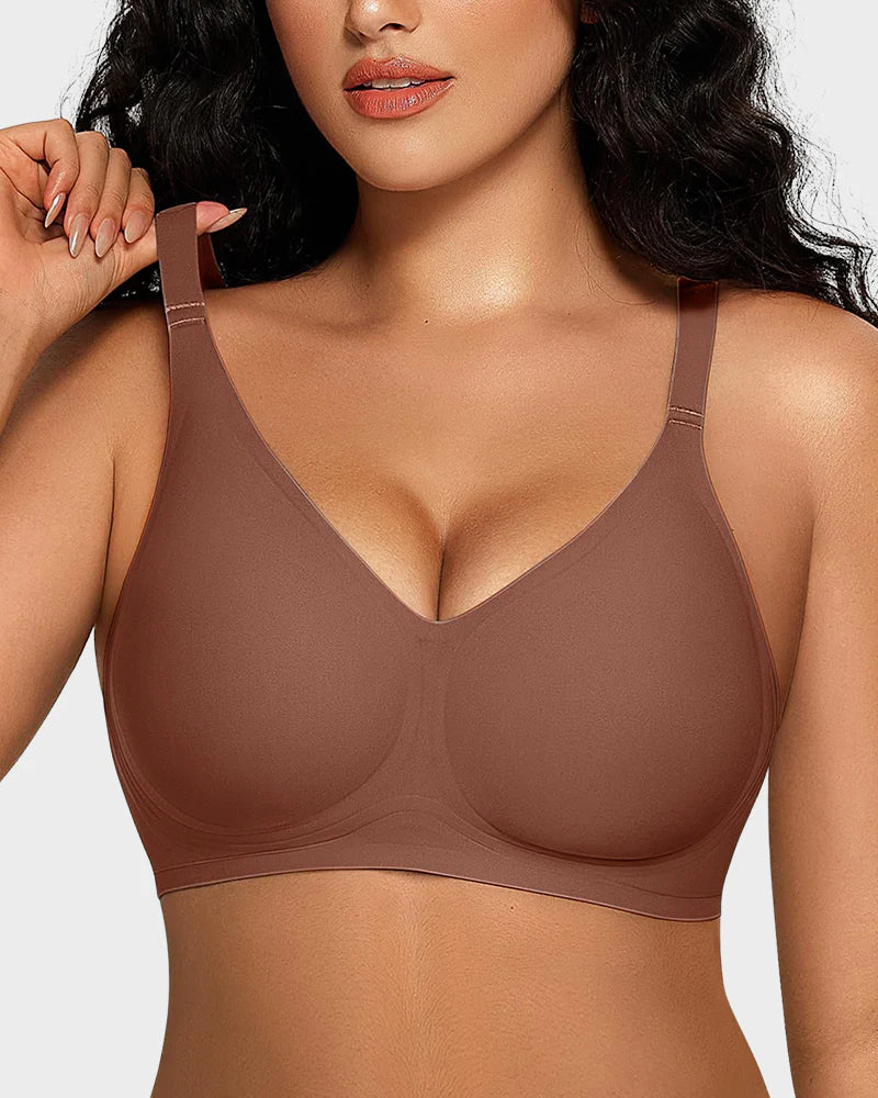 Soutien-gorge sans fil en gel, doux et confortable, à bandes lisses