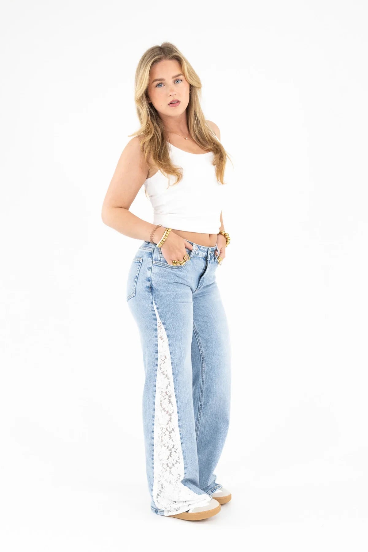 Lily — Le jean d'été qui te laisse respirer + Ceinture offerte 🎁