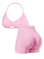 Set Confort — Brassière + Short Sport Sans Couture