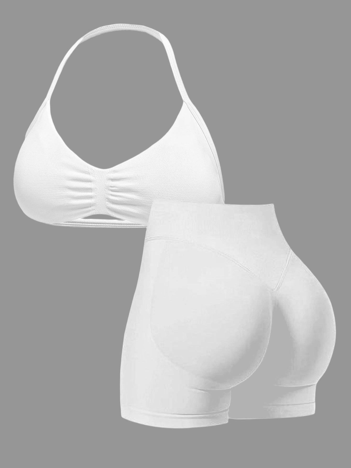 Set Confort — Brassière + Short Sport Sans Couture