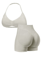 Set Confort — Brassière + Short Sport Sans Couture