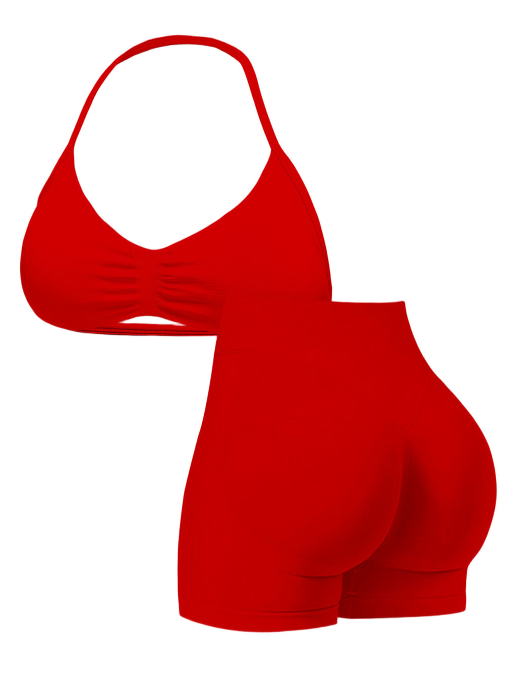 Set Confort — Brassière + Short Sport Sans Couture