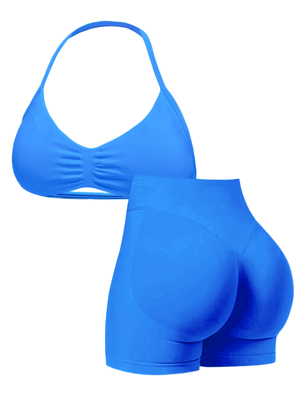 Set Confort — Brassière + Short Sport Sans Couture